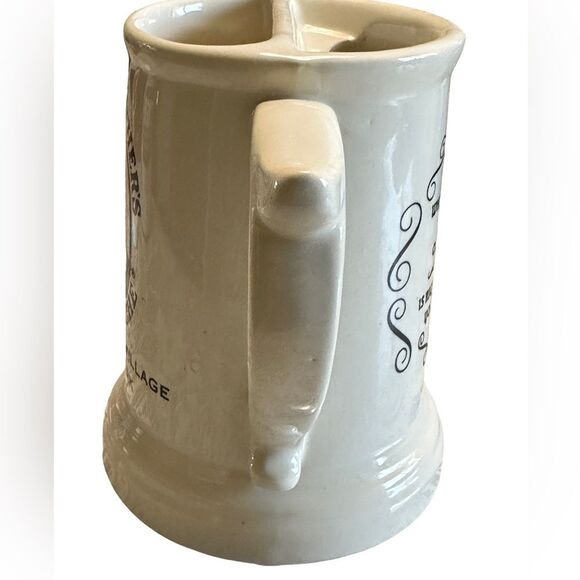 Vintage Mustache Mug Stein Your Father's Mustache  14 oz Greenwich Village NY - Picture 3 of 6